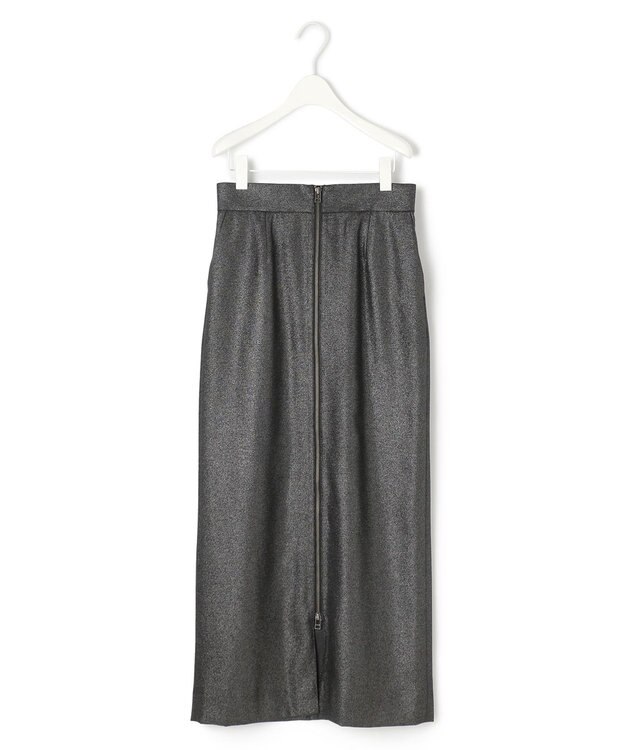 ICB フォイルプリントスカート ブラック系