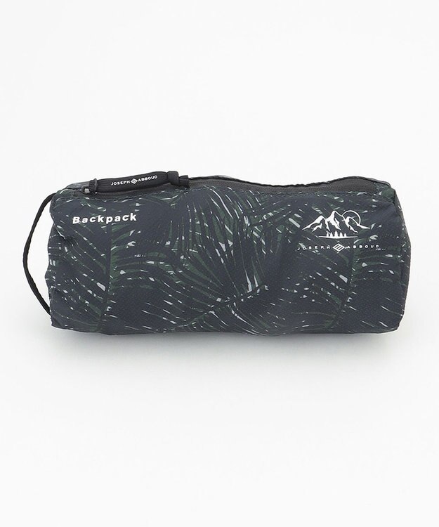 JOSEPH ABBOUD MOUNTAIN 【UNISEX】3Dエンボスリーフ バックパック オリーブ系6