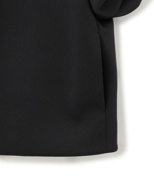 23区 S 【洗える】ネオプレーンジャージー ジャケット ブラック系