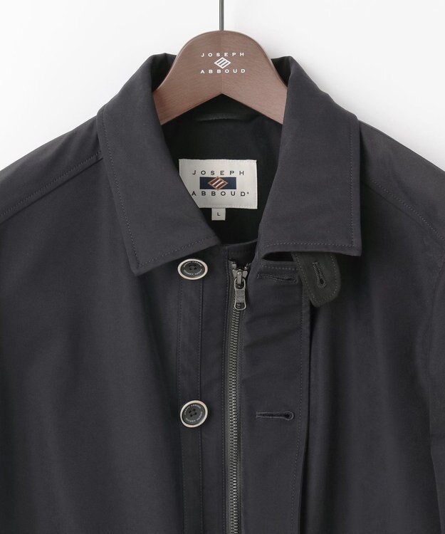 JOSEPH ABBOUD 【ストレッチ/パウダータッチ/JAPANファブリック】アーティローザストレッチ コート ブラック系