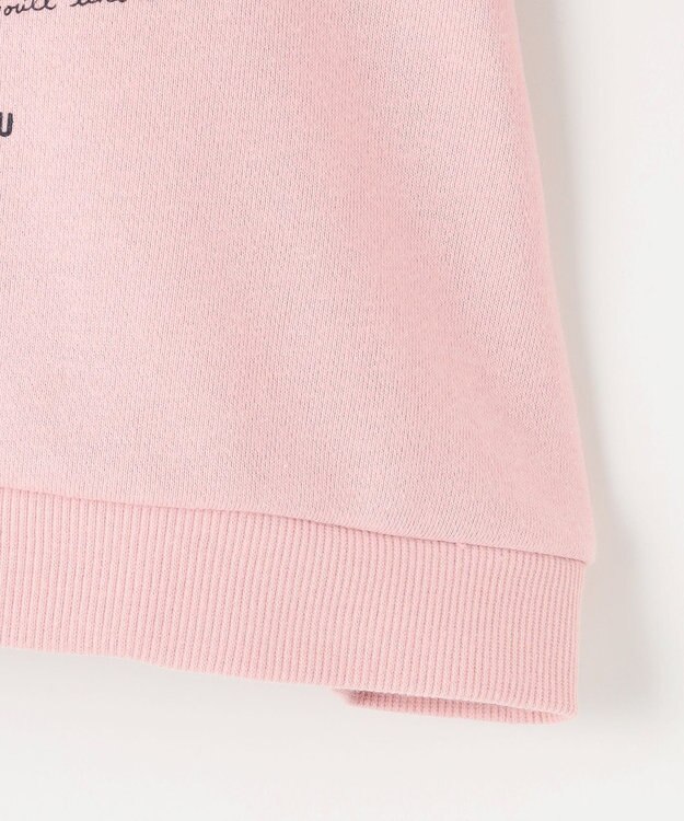 組曲 KIDS 【80-100cm】ロンドンスタンプ トレーナー ピンク系