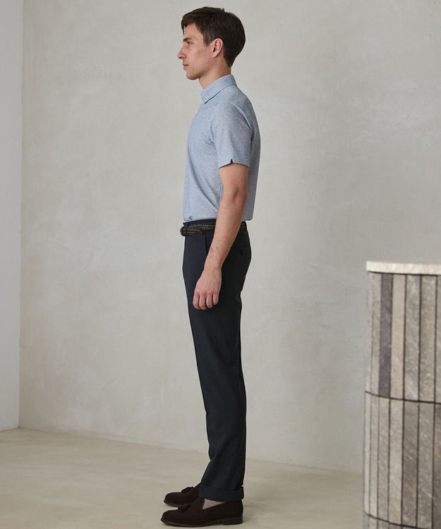 GOTAIRIKU セットアップ対応【ロングセラー】ウォッシャブル サマーウール100％パンツ(ノータック)26年モデル グレー系