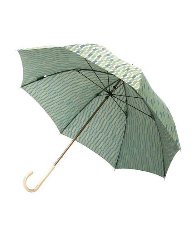 槇田商店 ノルディック 大枝 グリーン 長傘 セージ