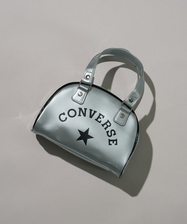 WEGO 【CONVERSE】別注CONVERSEボストンバッグ グレー
