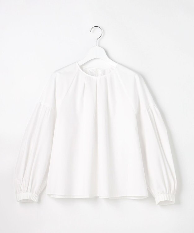 自由区 【SHIHOさん着用】ボリュームスリーブ ブラウス オフ