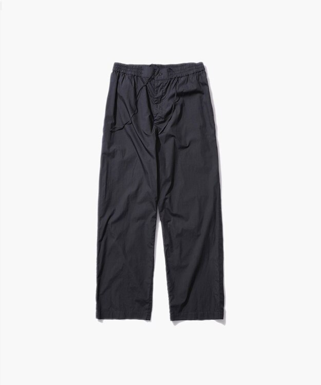 ATON COTTON LAWN | ワイドイージーパンツ - UNISEX CHARCOAL GRAY
