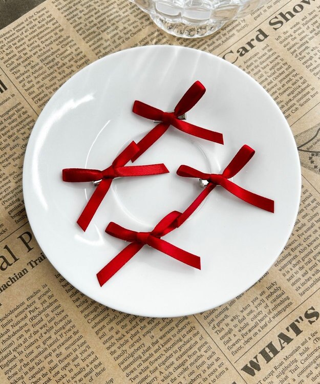 WEGO L4Pミニリボンクリップ レッド