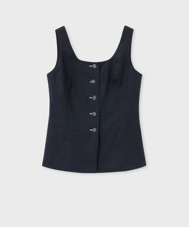 Paul Smith レーヨンリネン ビスチェ ネイビー