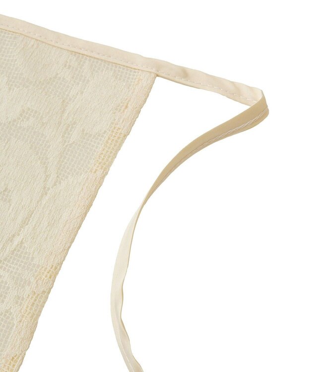 Green Parks レース巻きスカート Black