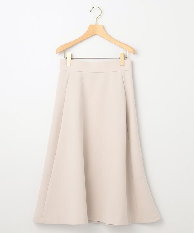 組曲 【KUMIKYOKU NAVY】コンフォータブルドレープ フレアスカート サンドベージュ系