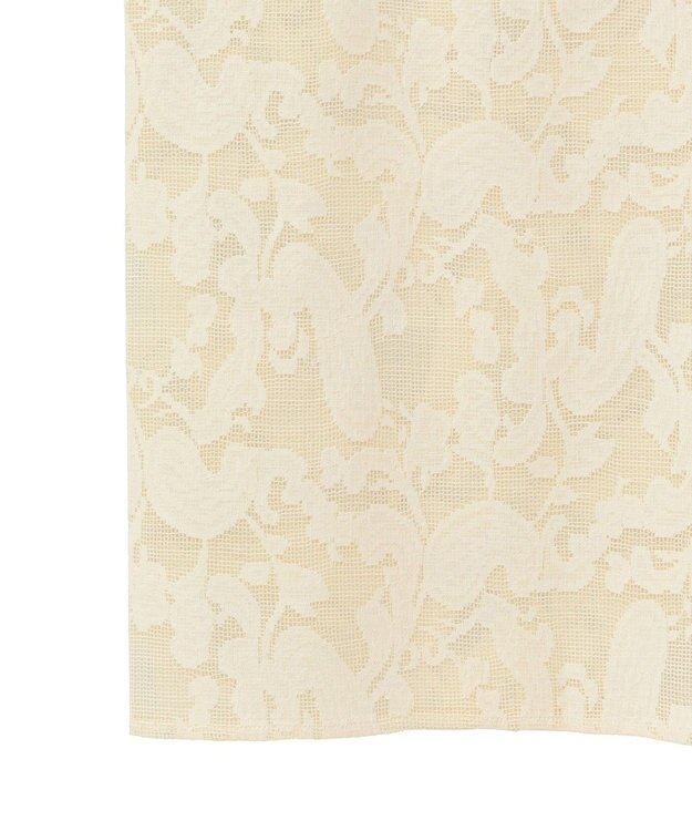 Green Parks レース巻きスカート Black