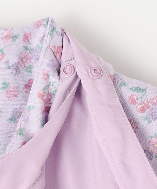 ANY KIDS 【チェリーベリーシリーズ】シャカシャカ リバーシ ブルゾン ラベンダー