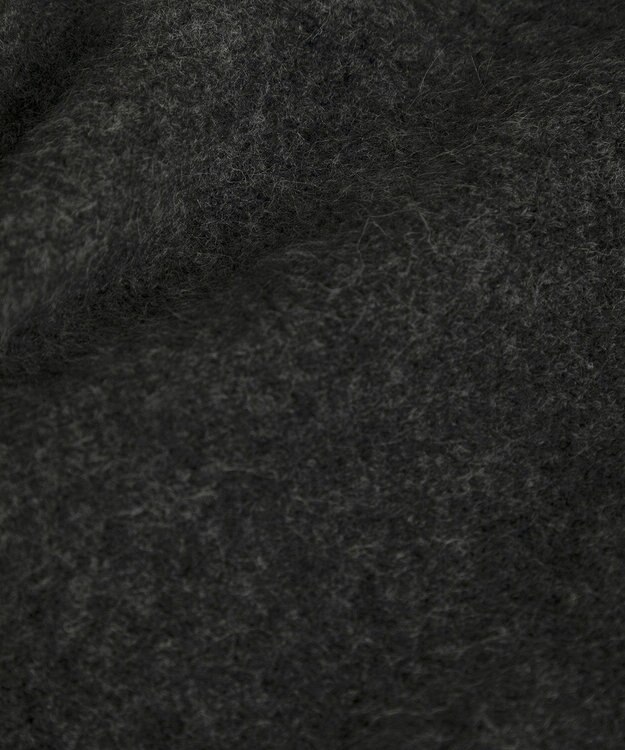 YECCA VECCA 襟付きVネックニット Charcoal Gray