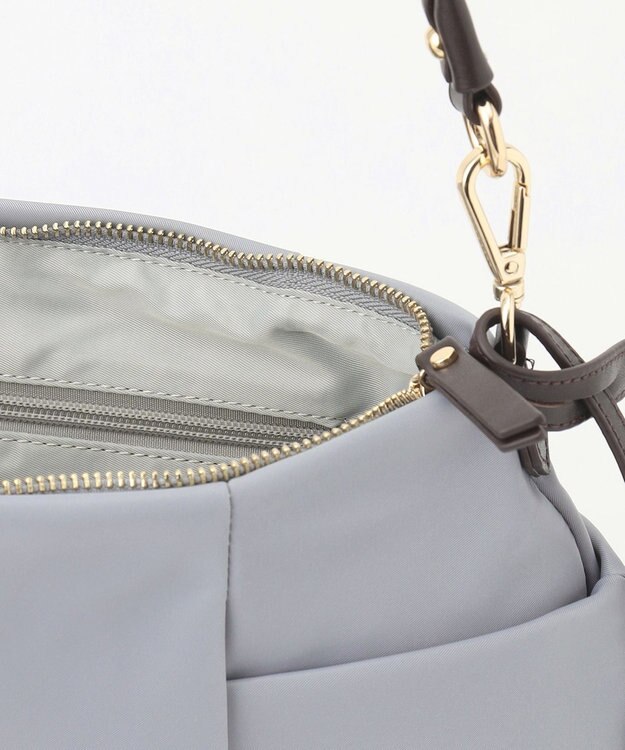J.PRESS LADIES 【新色登場！・WEB限定カラーあり・2way】ナイロン ショルダー バッグ ライトグレー系