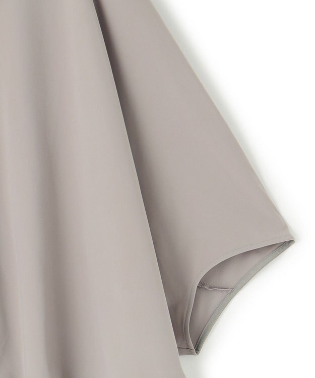 ICB 【接触冷感・UVカット・速乾・洗える】マットスキューバ ドルマンスリーブプルオーバー ライトオリーブ系