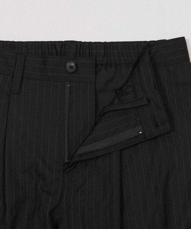 WEGO カバーフィットバルーンスラックス ブラックストライプ