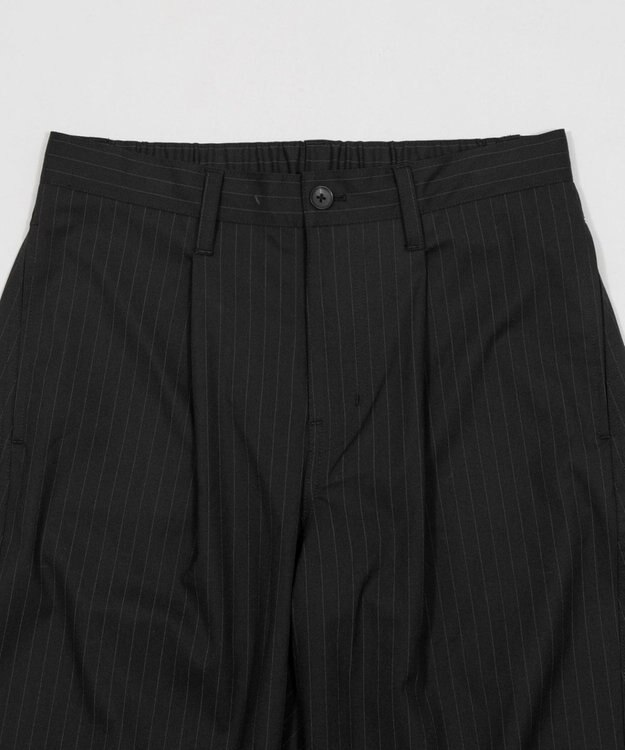 WEGO カバーフィットバルーンスラックス ブラックストライプ