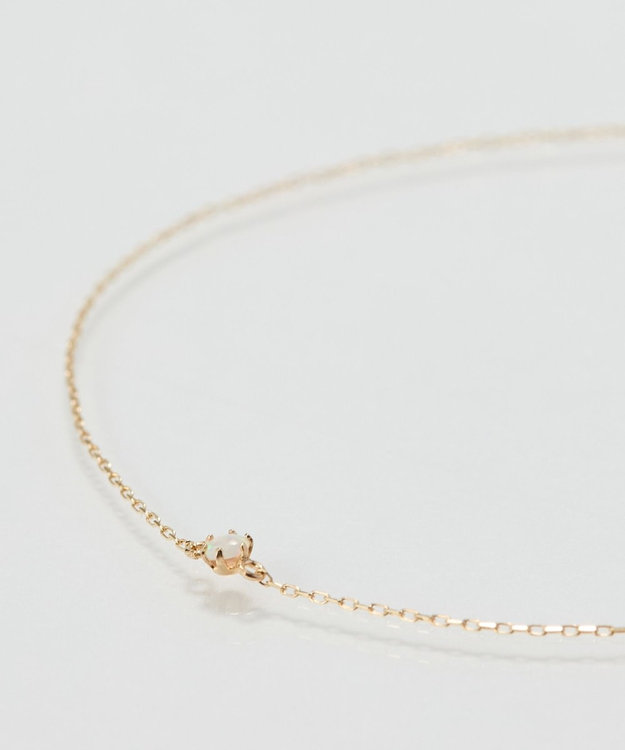 Phoebe 【K10】プチオパールブレスレット　クリア/BOX＆ショッパーつき/天然石/10月誕生石 ゴールド