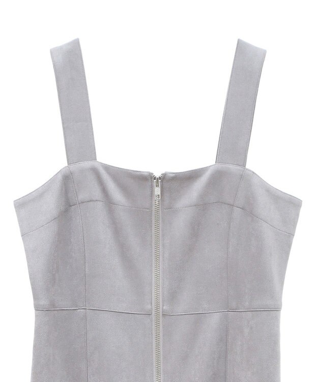 Green Parks ・ＥＬＥＮＣＡＲＥ　ＤＵＥ　スエードポンチジャンスカ Gray Beige