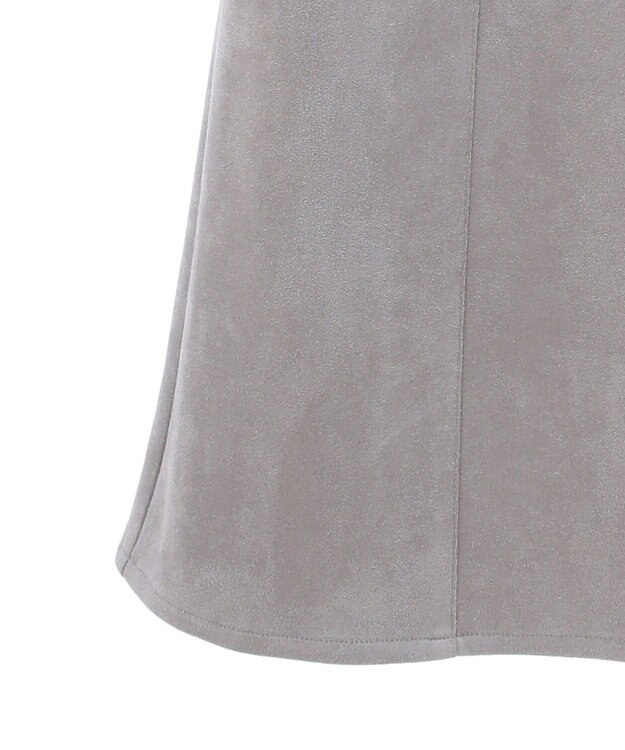 Green Parks ・ＥＬＥＮＣＡＲＥ　ＤＵＥ　スエードポンチジャンスカ Gray Beige