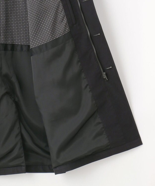 JOSEPH ABBOUD 【ストレッチ/パウダータッチ/JAPANファブリック】アーティローザストレッチ コート ブラック系