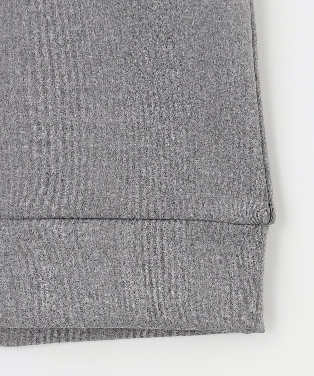 23区GOLF 【MEN】【吸水速乾・UVケア】衿ロゴ モックネックシャツ ライトグレー系