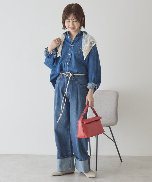 AMERICAN HOLIC アソートデニムシャツ Orange