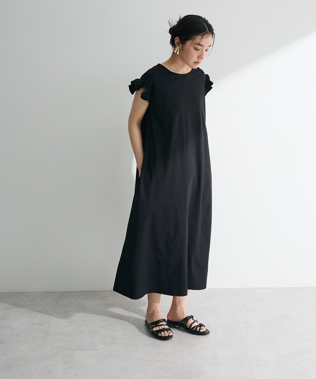 Green Parks ・ＳＵＧＡＲ　ＳＰＯＯＮ　【ラッシュガード】フリル Black