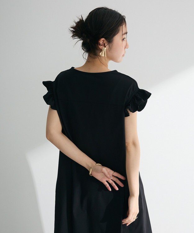 Green Parks ・ＳＵＧＡＲ　ＳＰＯＯＮ　【ラッシュガード】フリル Black