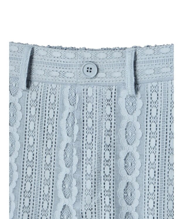 earth music&ecology フラワーレースパンツ Sax