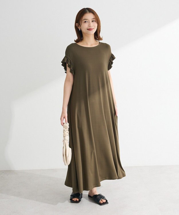 Green Parks ・ＳＵＧＡＲ　ＳＰＯＯＮ　【ラッシュガード】フリル Khaki