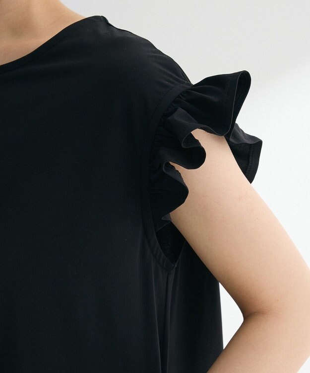 Green Parks ・ＳＵＧＡＲ　ＳＰＯＯＮ　【ラッシュガード】フリル Black