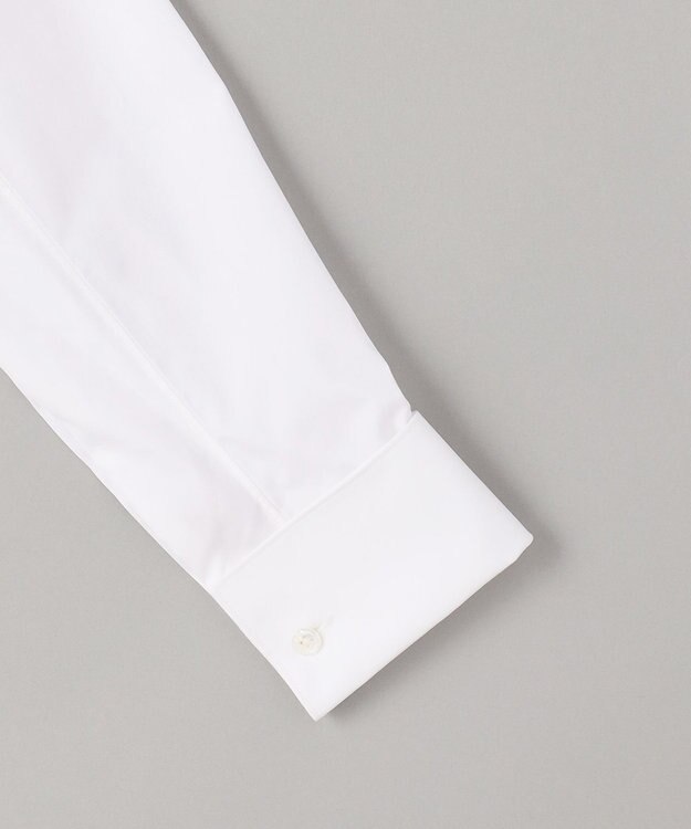 GOTAIRIKU 【WEAR BLACK】ウィングカラー比翼 ダブルカフス ドレスシャツ ホワイト系