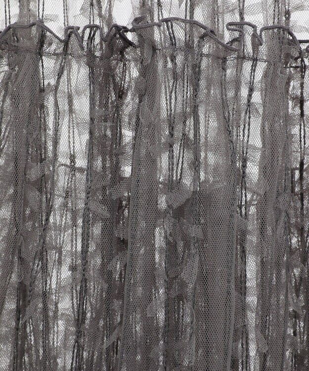 Green Parks ■高橋愛×ＧｒｅｅｎＰａｒｋｓチュールスカート Charcoal Gray