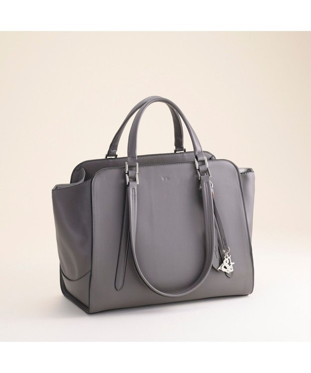 ACE BAGS & LUGGAGE W&.Day/Night マール ダブルハンドルトート A4ジャストサイズ 15301 ダブルアンドデイナイト チャコール