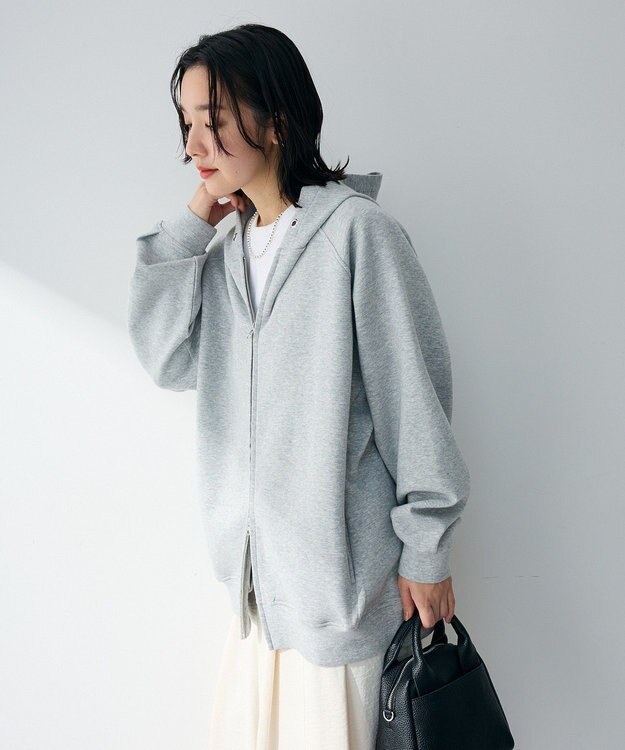 Green Parks Ｂｉｇサイズパーカー Gray Mixture