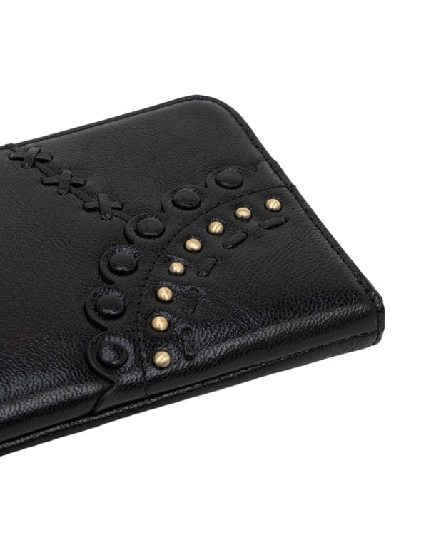 ANNA SUI マチルダ 薄マチ長財布 クロ