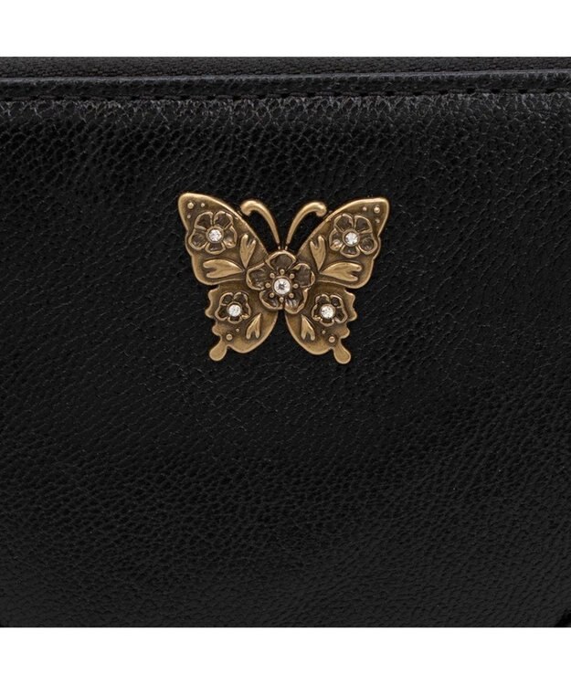 ANNA SUI マチルダ 薄マチ長財布 クロ