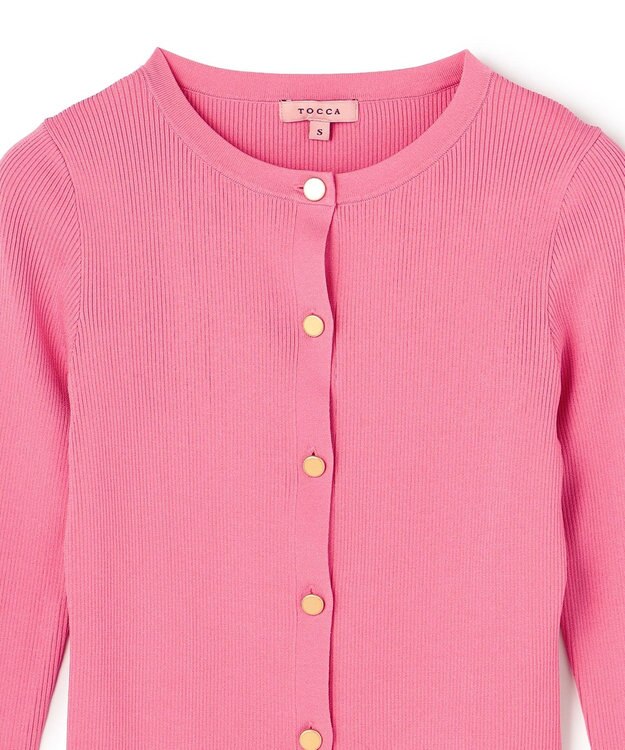 TOCCA SPRING TIME カーディガン オールドローズ系