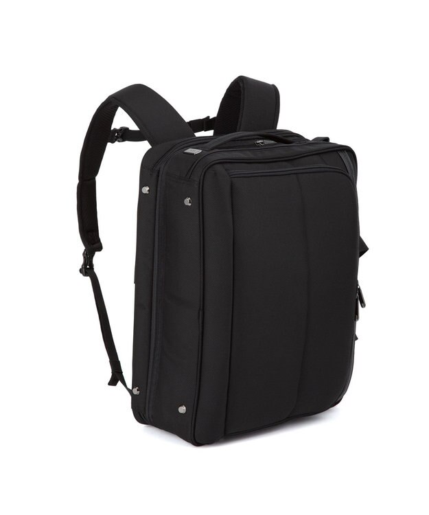 ACE BAGS & LUGGAGE ace. デヴェル ビジネスリュック  B4サイズ 15.6インチPC収納 21/29L 1520g 3way エキスパンド 20266 ブラック×ネイビー