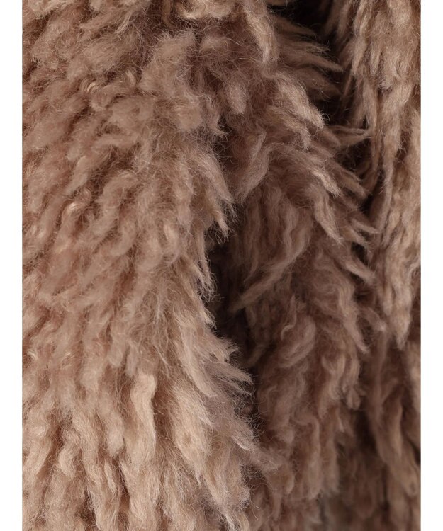 Green Parks ・ＥＬＥＮＣＡＲＥ　ＤＵＥ　シープファーノーカラーコート Beige