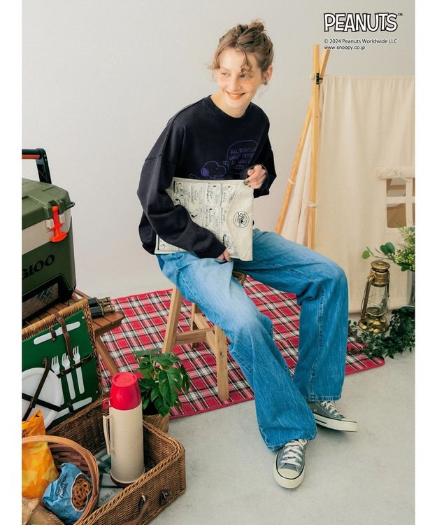 AMERICAN HOLIC ＰＣ　ＢＡＧ／ＰＥＡＮＵＴＳ Ivory