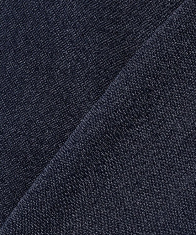 JOSEPH ABBOUD 【エコ素材/軽量/通気性/速乾性】ペーパーヤーンニット カーディガン ネイビー系