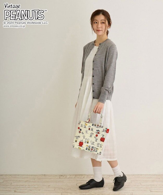 ROOTOTE 8600【スヌーピー】IP.スクエア.ラミネート.ピーナッツ-9H 02：ピーナッツ・ギャング