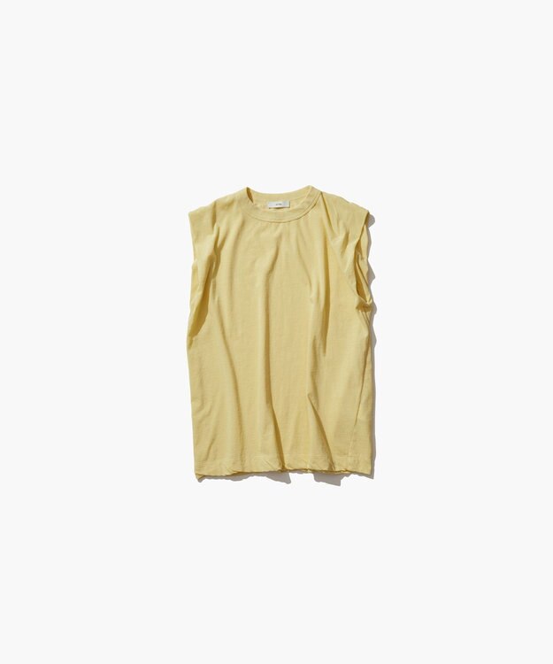 ATON FRESCA SINGLE JERSEY | タンクトップ YELLOW