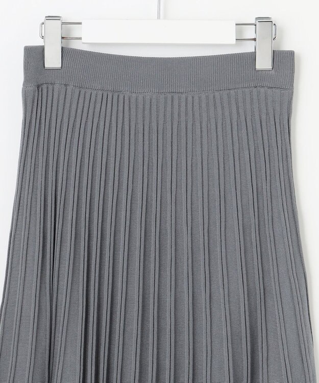 Feroux 【洗える・セットアイテム】ラメライン・ニットセットアップ ブルー系