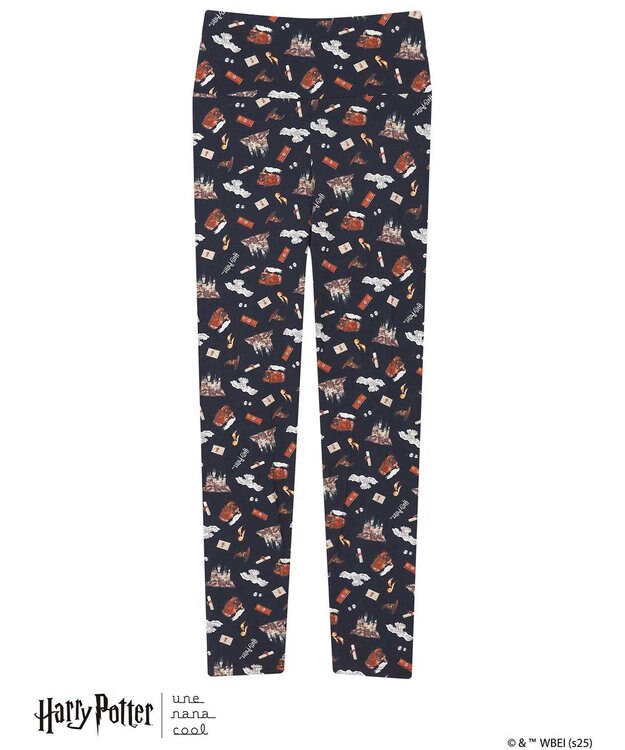 une nana cool 【ハリー・ポッターコラボ】 Harry Potter * une nana cool ハラマキ付きレギンス ネイビー