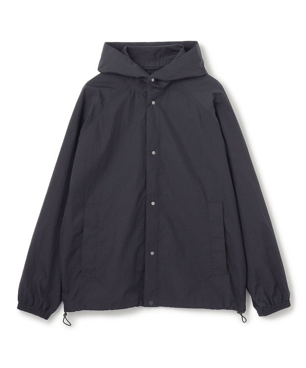 UNFILO MENS 耐久撥水 ライトフードブルゾン ネイビー