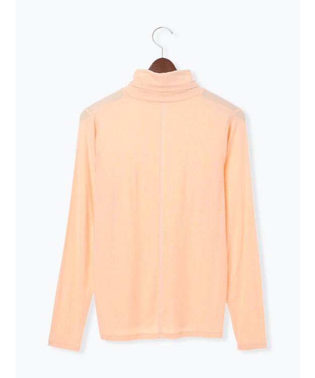 Te chichi 吸湿発熱タートルネックカットソー《2025winter catalog item》 オレンジ