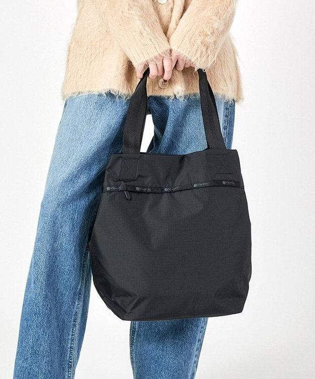 LeSportsac MARKET TOTE/リサイクルドブラックJP リサイクルドブラックJP